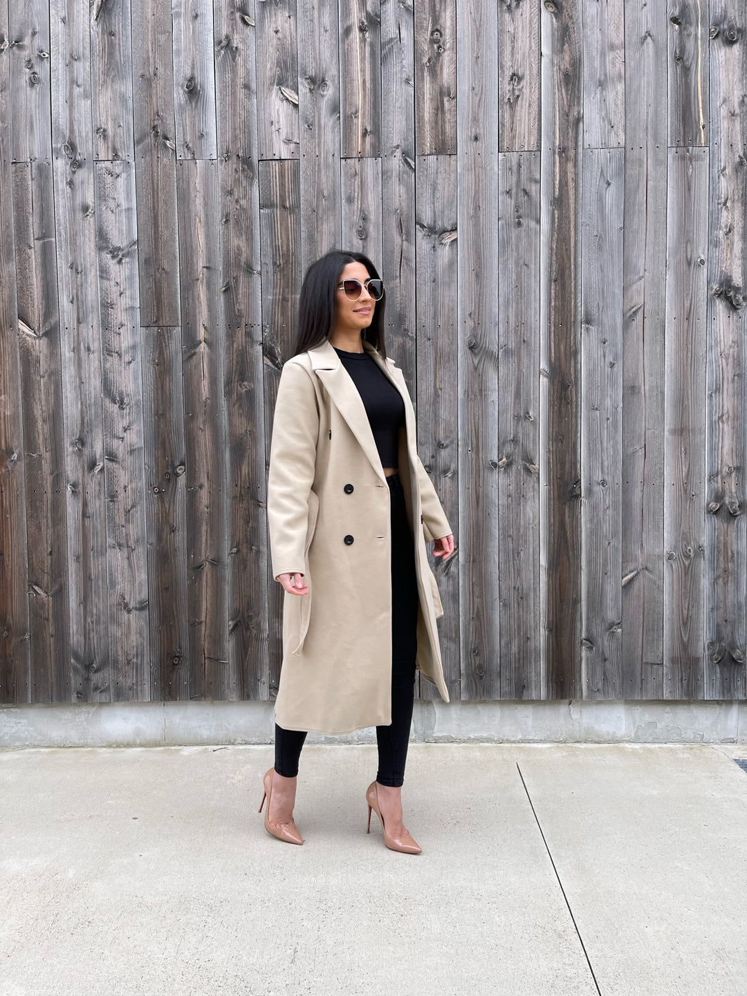 CLASSY BEIGE COAT