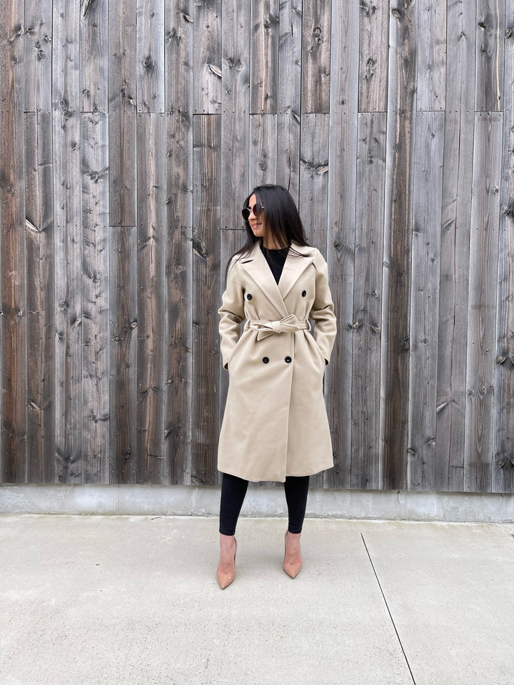 MANTEAU CLASSY BEIGE