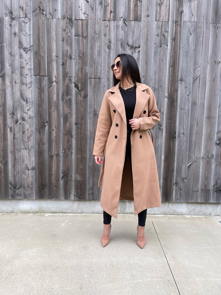 MANTEAU CLASSY CAMEL