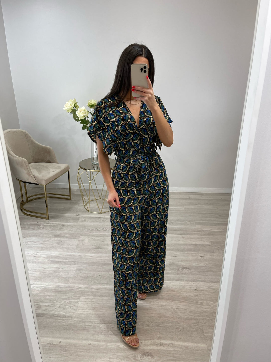 PATTERNED JUMPSUIT