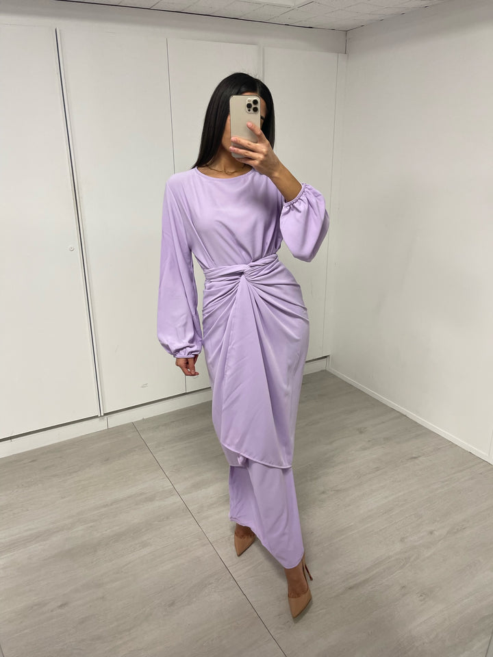 ROBE WRAP LILAS