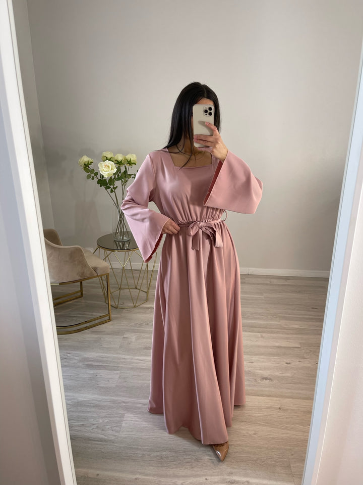 POWDER PINK ALBA DRESS