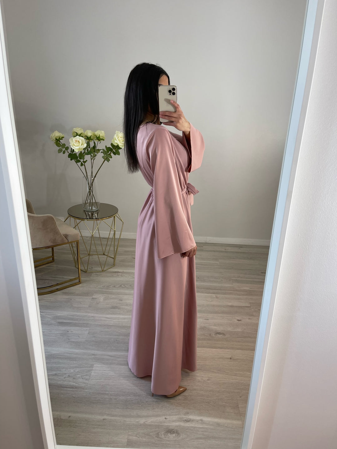 POWDER PINK ALBA DRESS