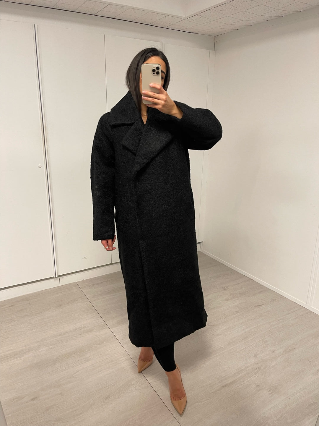 MANTEAU KK NOIR