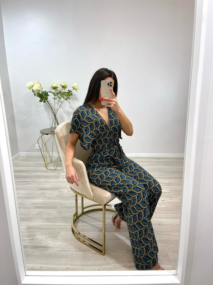 PATTERNED JUMPSUIT