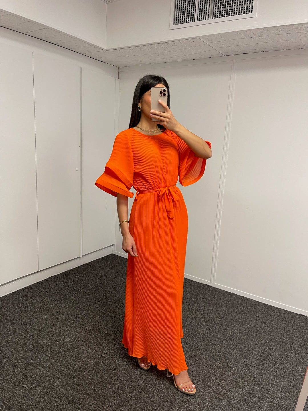 ÄRA ORANGE KLEID