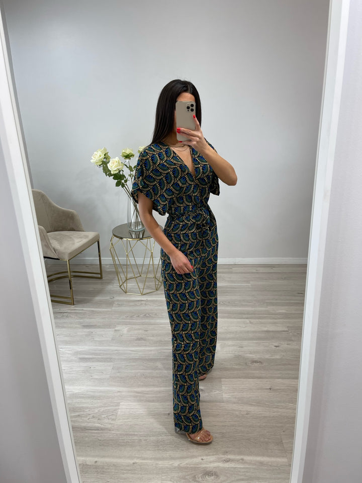 PATTERNED JUMPSUIT