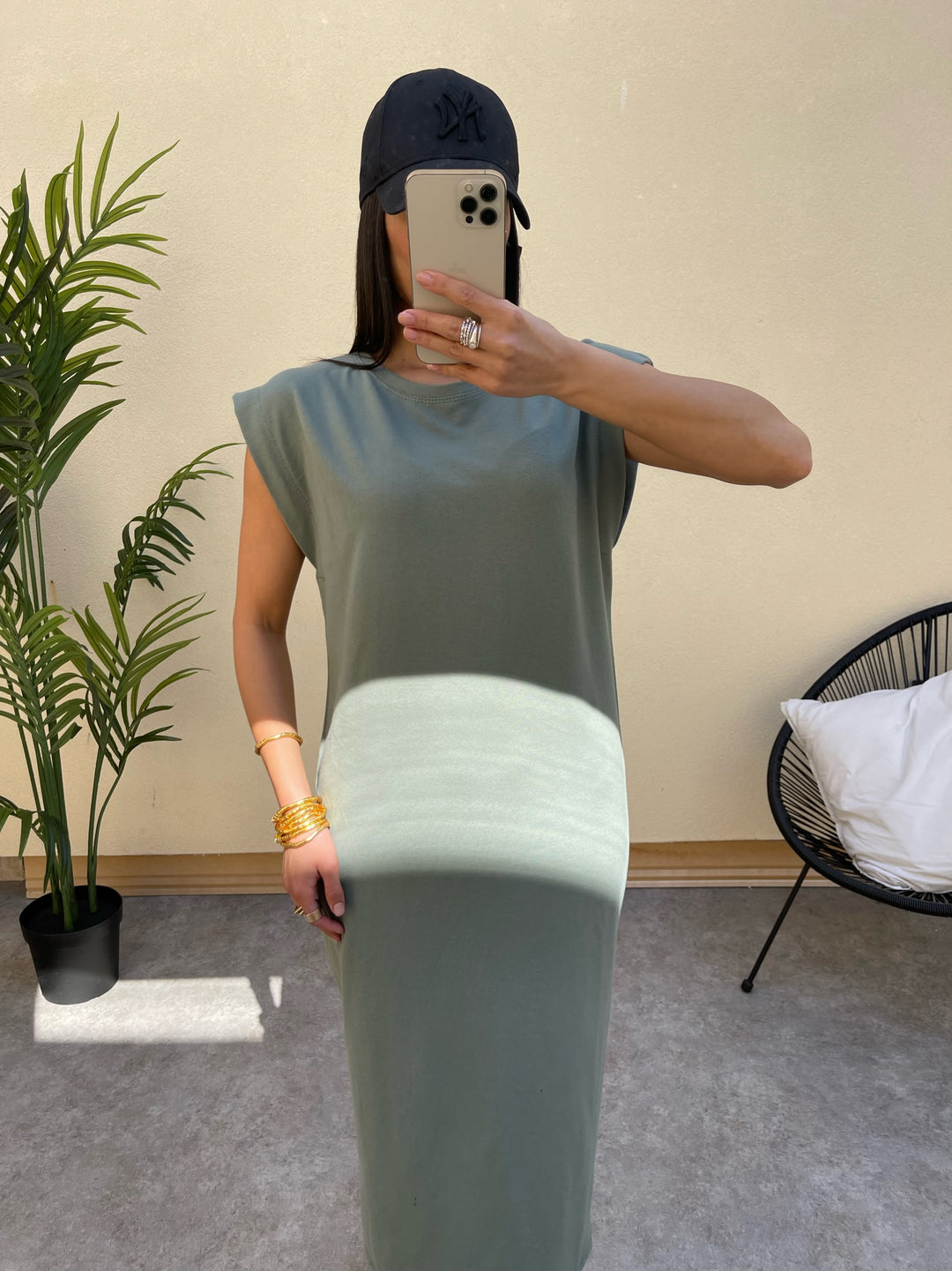 ZAY KHAKI DRESS