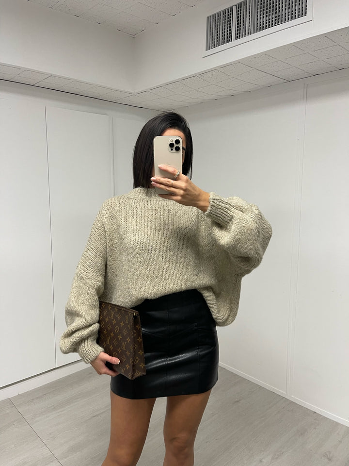 KALYA BEIGE SWEATER