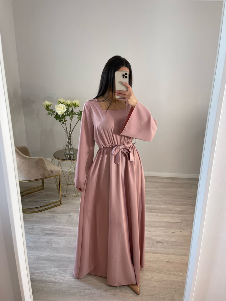 POWDER PINK ALBA DRESS