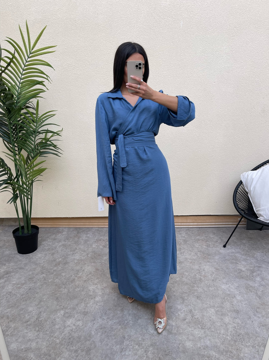 BLUE AYLA DRESS