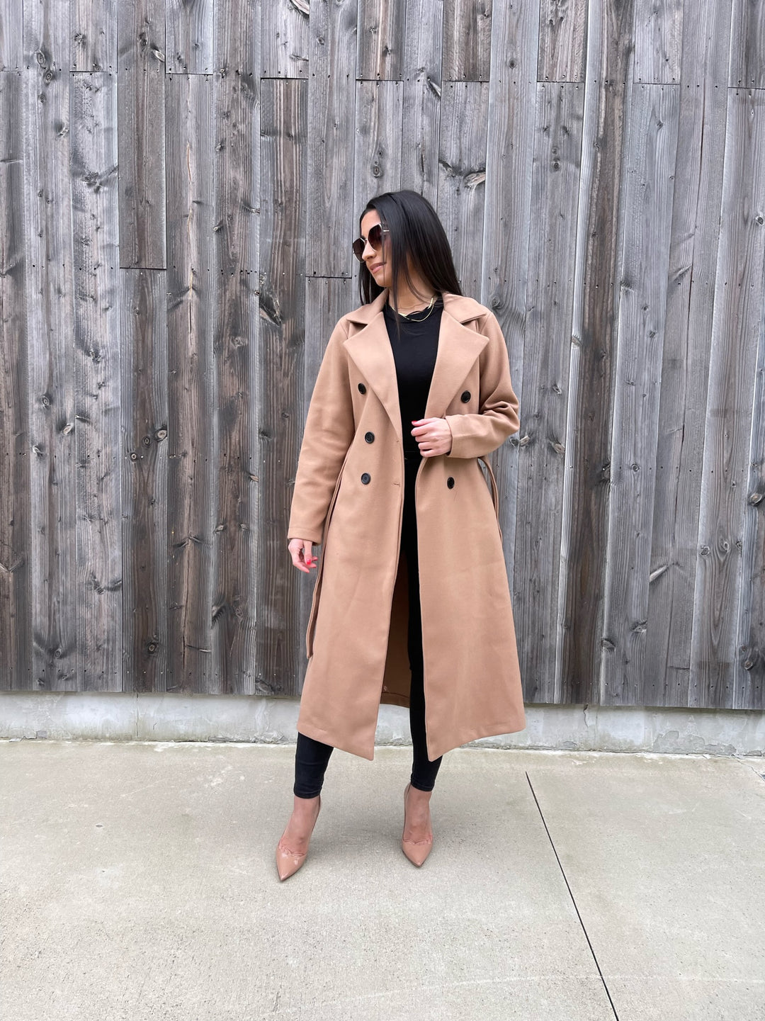 CLASSY CAMEL COAT