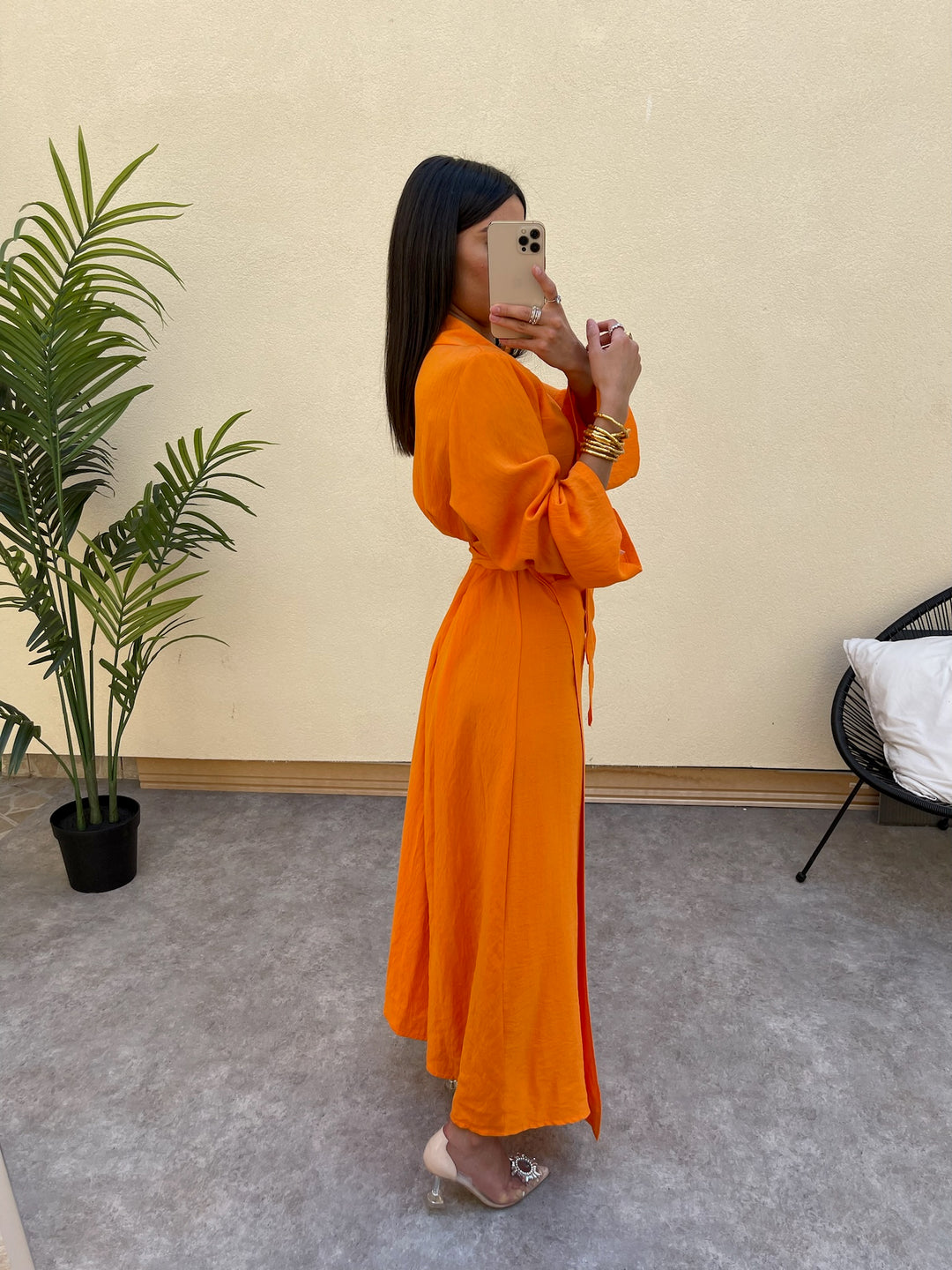 ROBE AYLA ORANGE