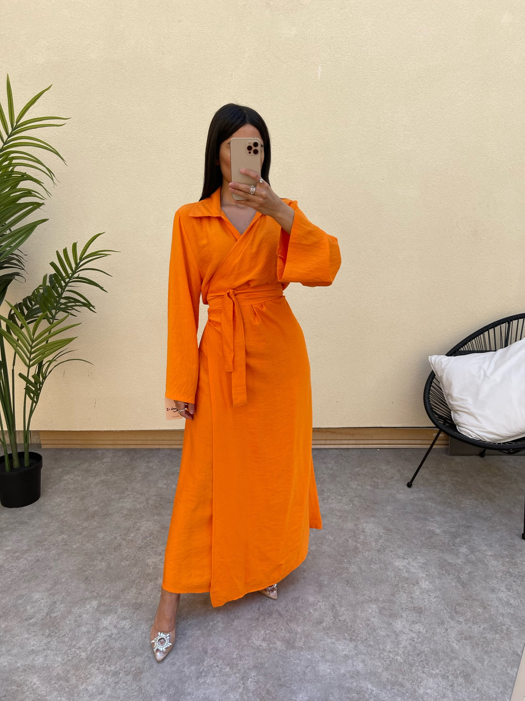 ROBE AYLA ORANGE