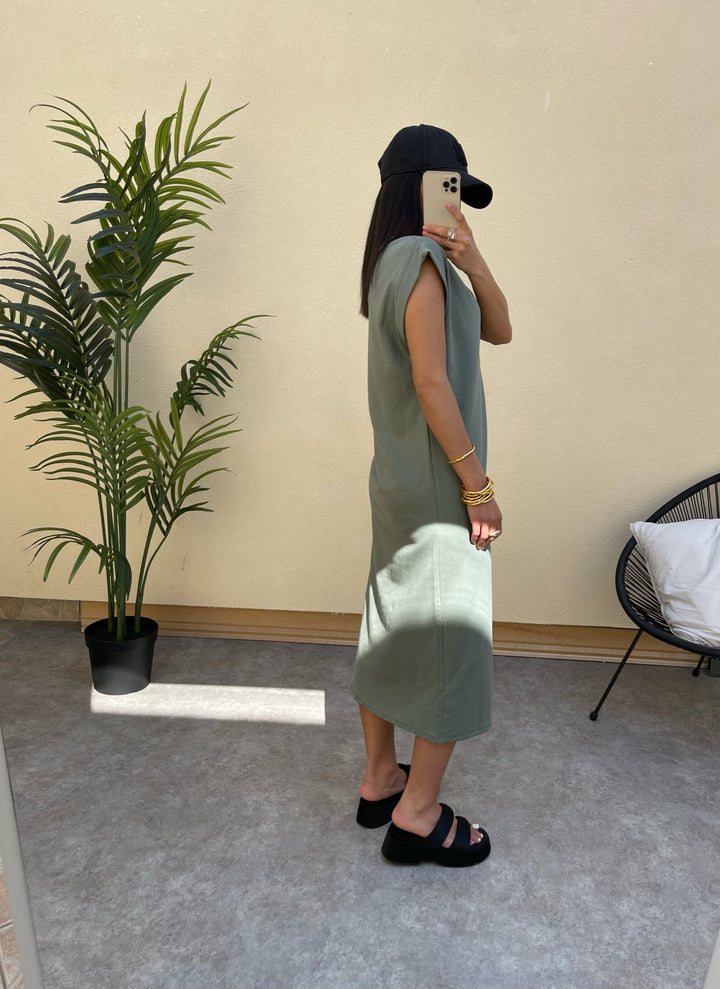 ZAY KHAKI DRESS