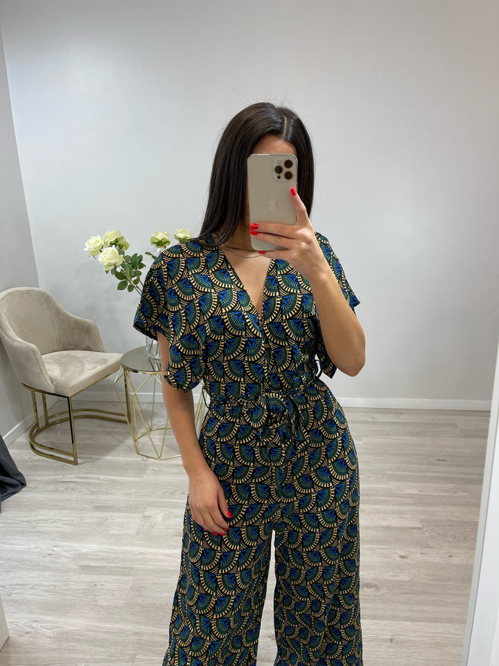 PATTERNED JUMPSUIT